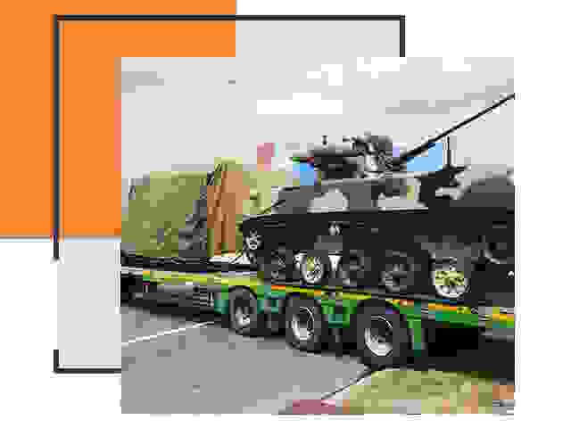 Перевозка военной техники в Сорочинске