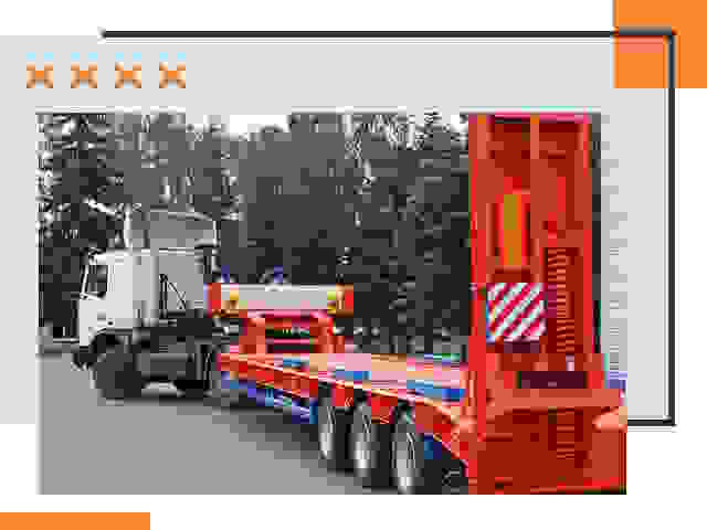 Перевозки на тралах и платформах в Сорочинске